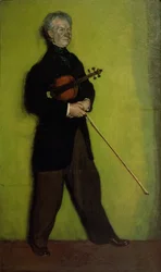 Portrait du violoniste Larrapide, 1910